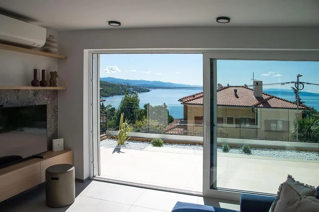 Apartment Starfish With Private Pool And Magnificent Sea View Opatija Croatia
