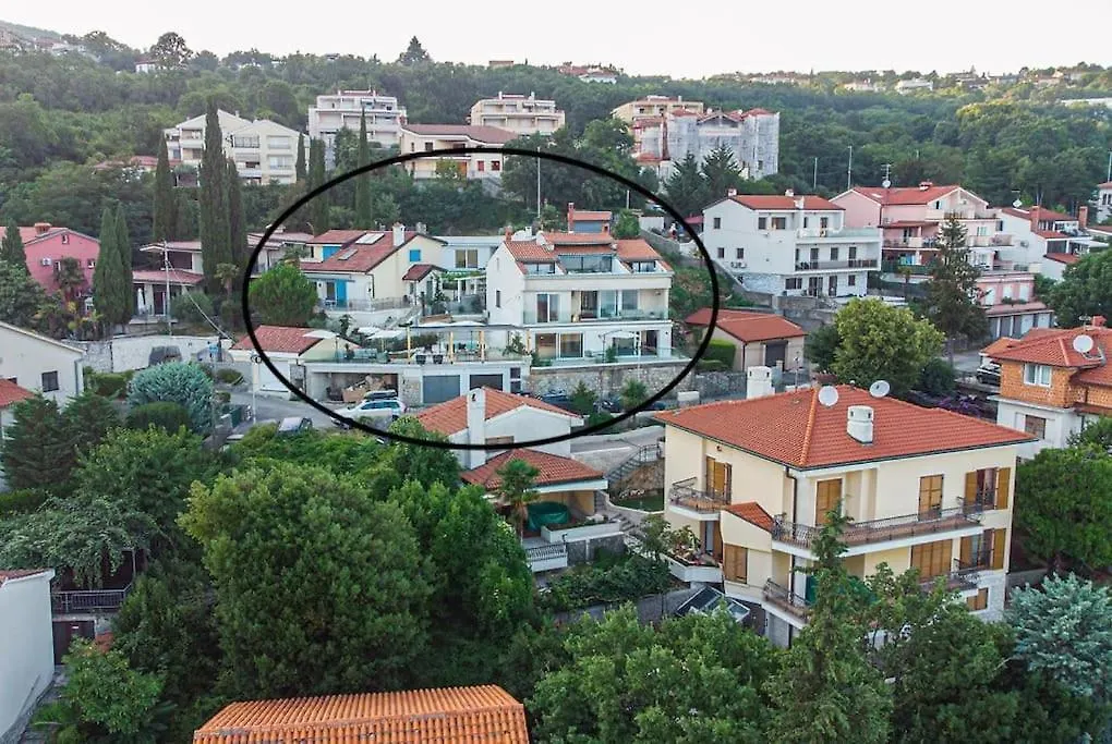 Apartment Starfish With Private Pool And Magnificent Sea View Opatija 0*,  Croatia